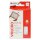 Klettquadrate Selbstklebend, Haken & Flausch 25mm x 25mm x 24 sets Wei