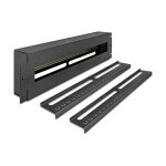 19" Schutzschalterleiste mit Abdeckung und...