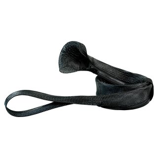Einzugshilfe Gewebe mit Reiverschluss, Durchmesser 30mm, 1m