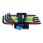 Wera 967/9 TX Multicolour HF 1 Winkelschl.satz m....