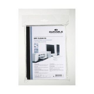 DRY CLEAN 50 Reinigungstücher 50 Stück weiß