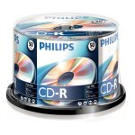 1x50 Philips CD-R 80Min 700MB 52x SP
