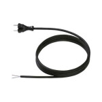 BACHMANN Neopren-Zltng. 2x1.0 3m schw. H07RN-F 24G/AEH