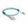 LWL Kabel mit Metallarmierung LC Duplex zu SC Duplex Multimode OM3 2 m