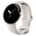 Google Pixel Watch polished silver stainless steel 41mm chalk active band DE
