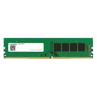 16GB PC 3200 CL22 Mushkin Essentials 1,2V intern retail