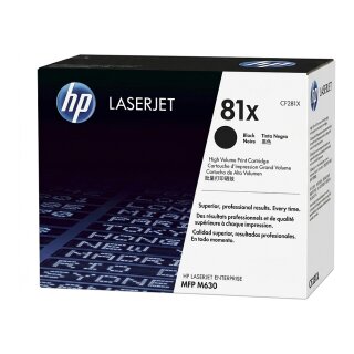 HP # 81X CF281XC black Contract-Toner - Hohe Kapazität