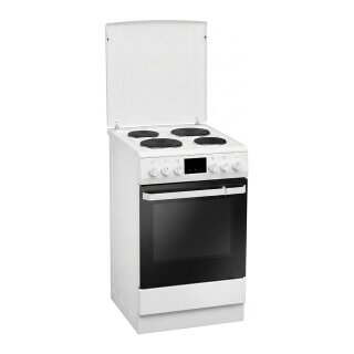 Amica SHE 11545W ws Standherd 50 cm 4 Kochplatten A-20% 4 Heizarten