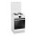 Amica SHE 11545W ws Standherd 50 cm 4 Kochplatten A-20% 4 Heizarten