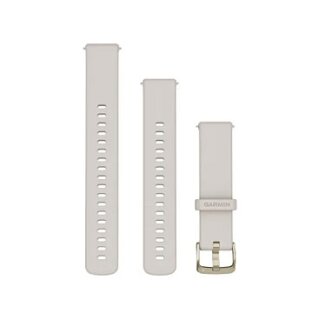 Garmin Schnellwechsel-Armband, Silikon Elfenbein/Softgold 18mm