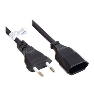 Good Connections Euro-Verlängerung schwarz 2m