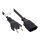 Good Connections Euro-Verlängerung schwarz 2m