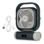 Medion LIFE Camping Ventilator E10 TF (MD 12065) (grau/wei)