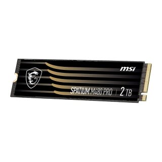 M.2 2TB MSI Spatium M480 Pro (M.2 2280) PCIe Gen4 x4 NVMe