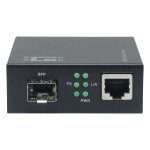 Media Konverter RJ45->SFP GE 19" Smart