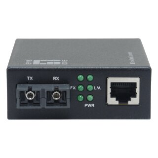 Media Konverter RJ45->SC GE SM Smart 1310nm 20km