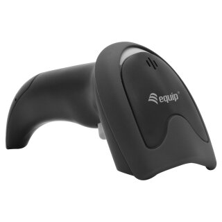 Equip 2D-Barcodescanner Laser USB+Halter schwarz