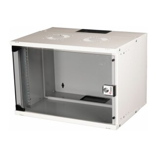 Equip 19" Wandgehäuse Glastür ECO 540x400mm 7U grau