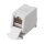 Equip Keystone-Koppler geschirmt Cat6A 1xRJ45 DIN gr