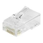 Equip Steckersatz Cat6 RJ45 UTP ungeschirmt 100Stk transpare