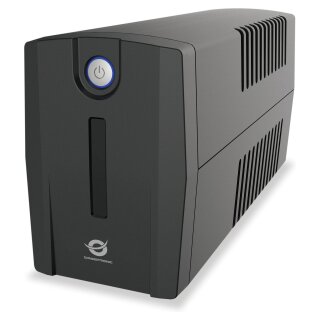 CONCEPTRONIC USV 650VA/360W/2xSchuko/HID USB/RJ45in/Out sw