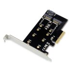 CONCEPTRONIC M.2 4xPCIe3.0 Card M.2 SATA/M.2 NVMe SSD