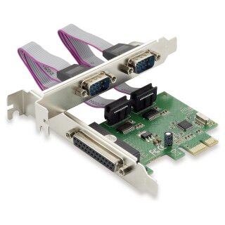 CONCEPTRONIC PCIe1x Card 2xRS232-Seri./1xParal. 2.5Gbps