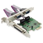 CONCEPTRONIC PCIe1x Card 2xRS232-Seri./1xParal. 2.5Gbps