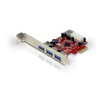 CONCEPTRONIC PCIe1x Card 3xUSB-A Ext./1xUSB-A Int. 5Gbps