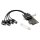PCIe1x Card 4xRS232-Seriell 115200bps
