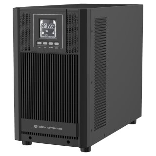 CONCEPTRONIC USV 3000VA/2700W/4xSchuko/USB/+ Online Tower sw