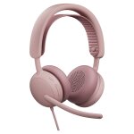 Logitech Zone Wired 2 Headset, ROSE
