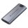 CONCEPTRONIC SSD Gehäuse M-Key M.2->M/B+M-Key/USB-C3.2 gr