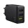 Green Cell Charger 30W 3-Port USB3.0 Schwarz