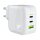 Ladegerät Green Cell Power Charger 2xUSB-C Power Delivery 1xUSB-A QuickCharge 65W White