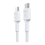 USB-C (ST-ST) 30cm Green Cell White