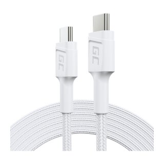 USB-C (ST-ST) 2m Green Cell White