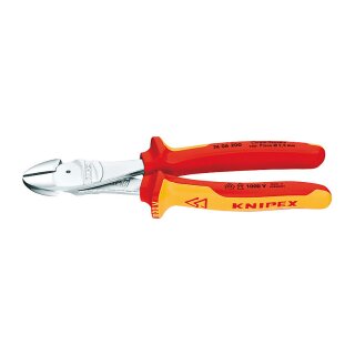 KNIPEX Kraft-Seitenschneider isoliert 200 mm