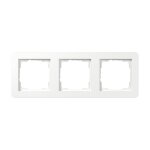 GIRA 0213150 Abdeckrahmen 3f Gira E1 Reinwei