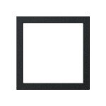 GIRA 264810 Montagerahmen System 55 Schwarz matt