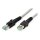 EASYLAN VarioBoot Patchkabel Kat.6A S/FTP grau 3m