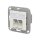 METZ CONNECT Anschlussdose E-DAT C6A IDC 2 Port UPk reinwei
