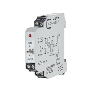 METZ CONNECT KRA-S-M6/21 1 Wechsler 24V AC/DC