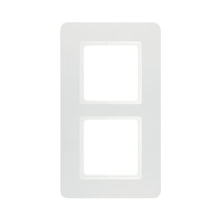 Berker 10126189 Rahmen 2fach, Q.7, polarweiß samt