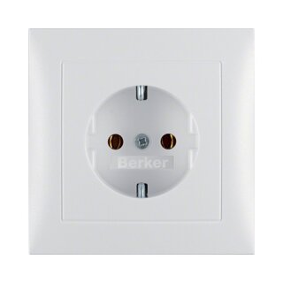 Berker 4742 99 09 UP-Steckdose PWS mit Platte S.1