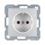 Berker 4743 14 04 UP-Steckdose ALU B.1
