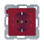 Berker 47431922 Schuko-Steckdose bruchsicher Aufdruck EDV...