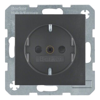 Berker 4123 16 06 Schuko-Steckdose anthrazit
