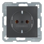 Berker 41431606 SCHUKO-Steckdose alu