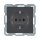 Berker 41436086 Steckdose SCHUKO Q.1/Q.3 anthrazit, samt